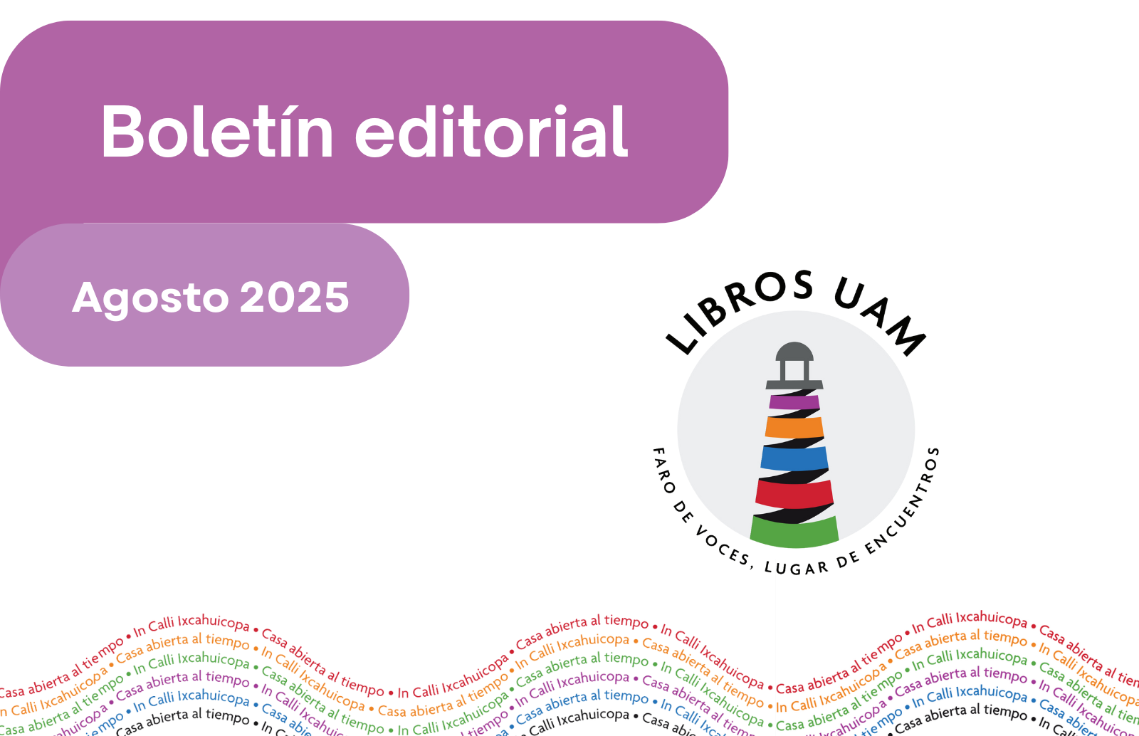 Boletín Editorial Libros UAM No. 49