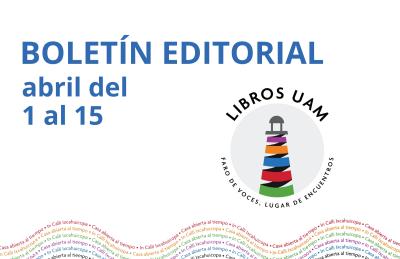 Boletín editorial LibrosUAM, núm. 42